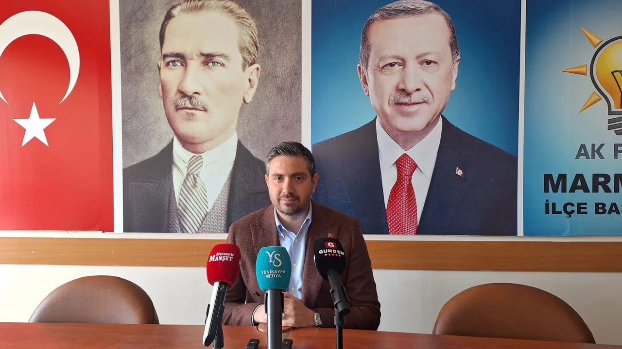 AK PARTİ MARMARİS İL&Ccedil;E BAŞKANI MUZAFFER ARAVİ&rsquo;DEN HAVUZ TEPKİSİ