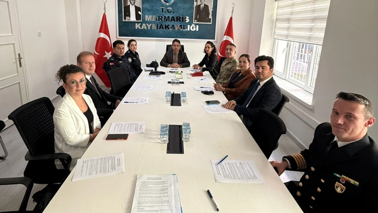 MARMARİS’TE 10 KASIM KOMİTE TOPLANTISI YAPILDI