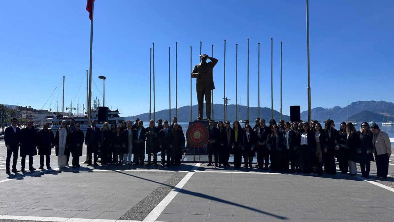MARMARİS&rsquo;TE AVUKATLAR G&Uuml;N&Uuml; T&Ouml;RENLE KUTLANDI