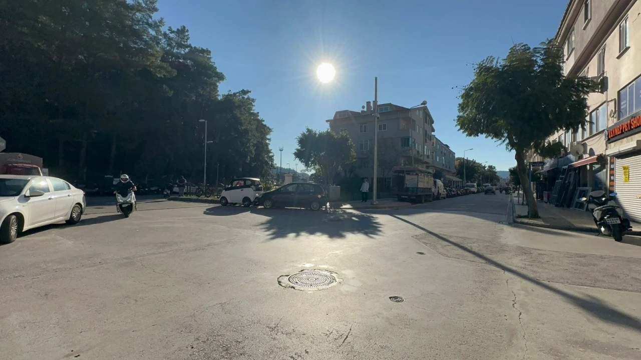 Marmaris’te bu yolda her gün kaza oluyor 