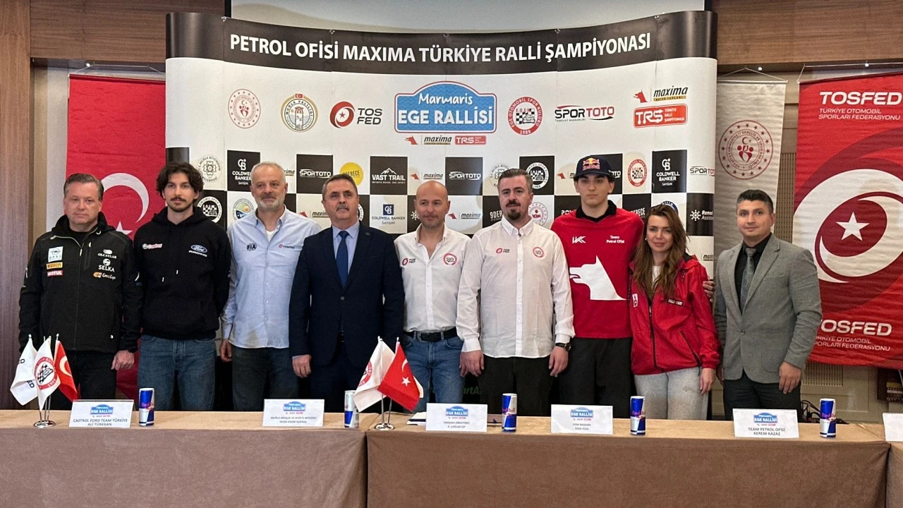 MARMARİS EGE RALLİSİ YETKİLİLERİ BASIN MENSUPLARI İLE BİR ARAYA GELDİ