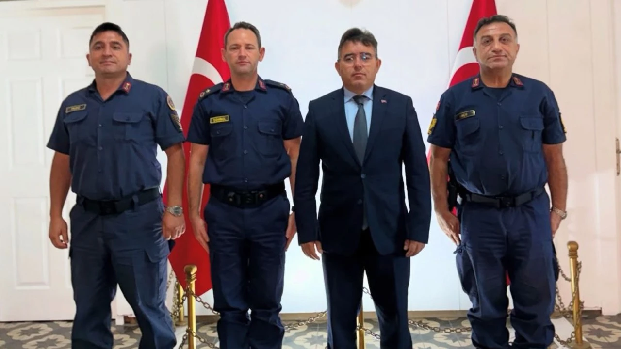 JANDARMA KOMUTANLARINDAN KAYMAKAM KAYA’YA ZİYARET