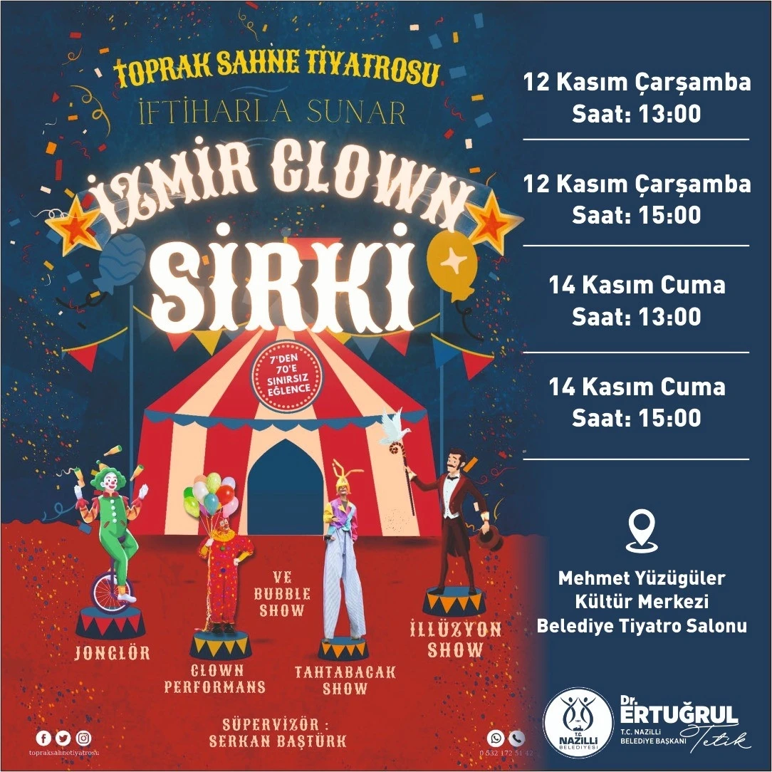 Nazilli Belediyesi’nden çocuklara ara tatil hediyesi
