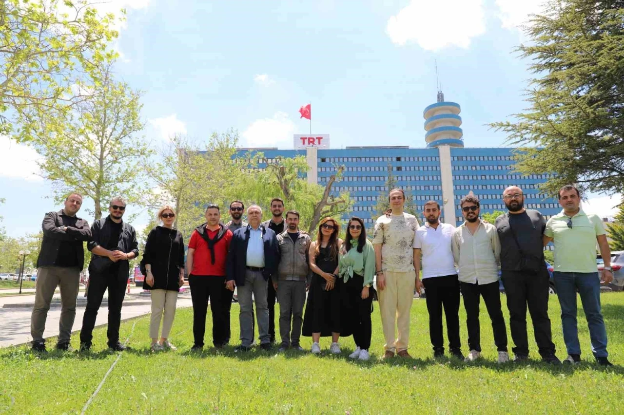 NEÜ Kurumsal İletişim Koordinatörlüğü’nden TRT’ye teknik ziyaret
