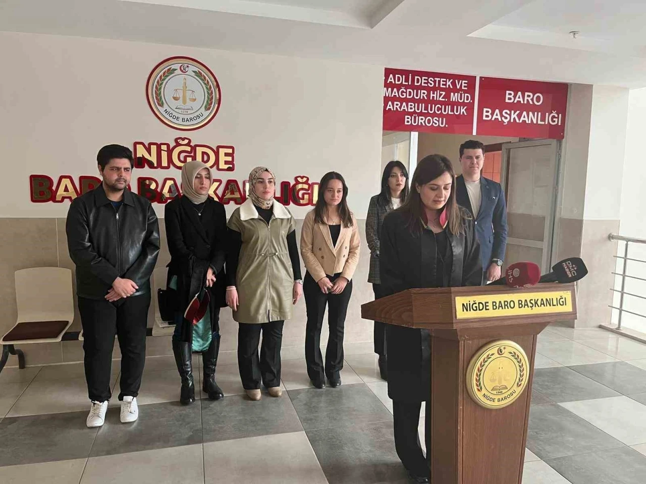 Niğde Barosu: "Eşitlik ve özgürlükten vazgeçmeyeceğiz"
