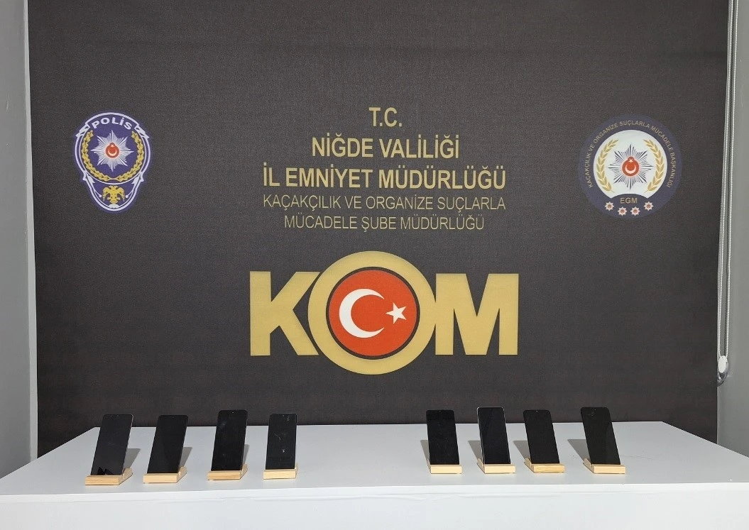 Niğde’de kaçakçılık operasyonu: 3 gözaltı