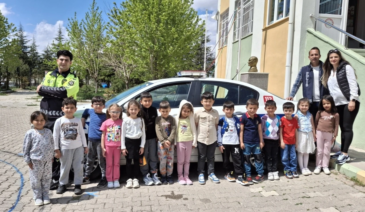 Niğde’de öğrencilere trafik eğitimi verildi
