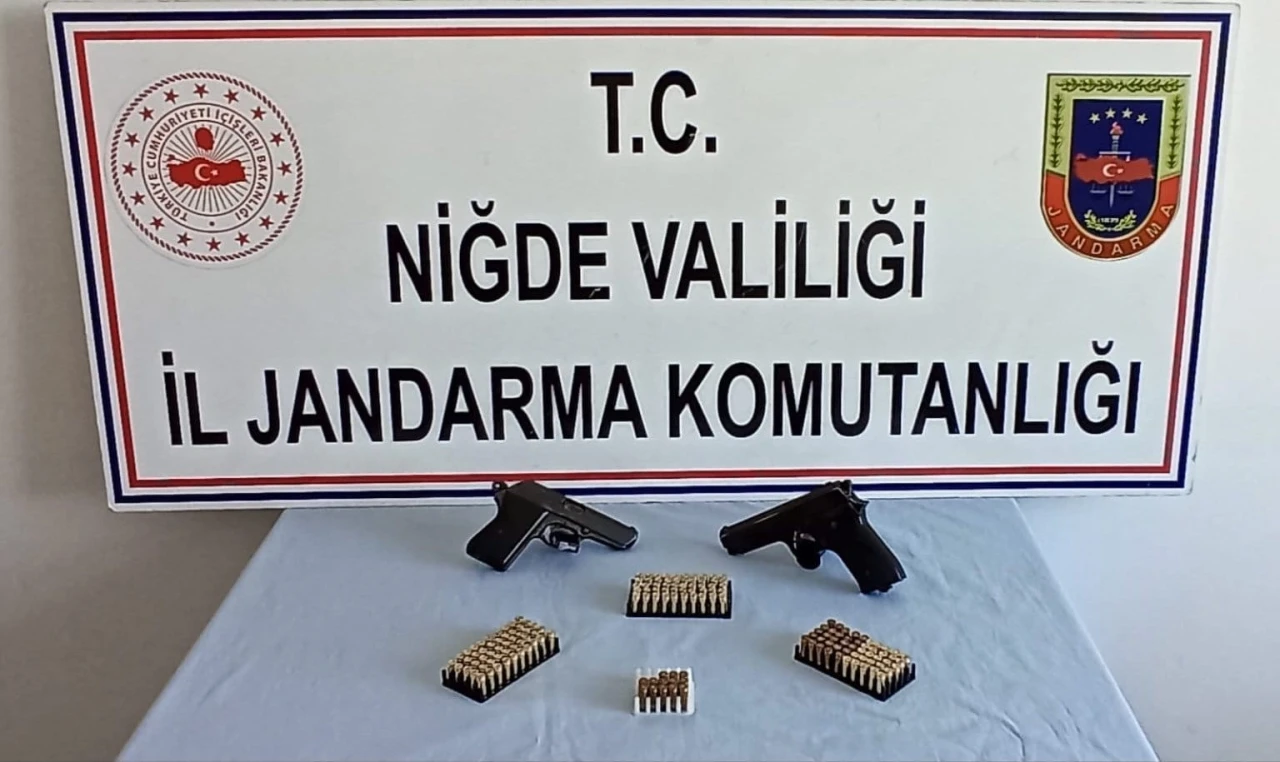 Niğde’de ruhsatsız silah operasyonu: 1 gözaltı
