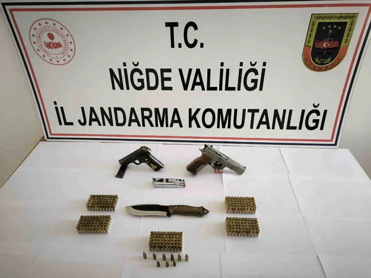 Niğde’de ruhsatsız silah operasyonu: 1 Gözaltı
