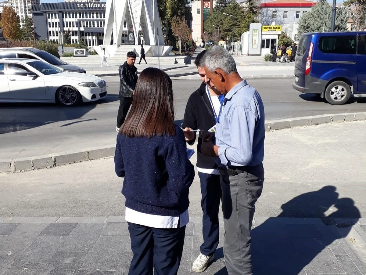 Niğde’de vatandaşlara organ bağışının önemi anlatıldı
