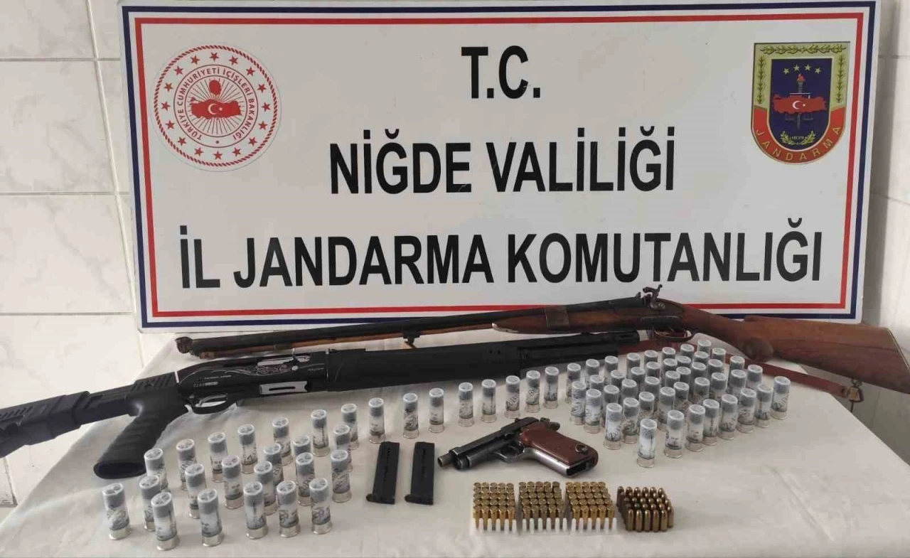 Niğde’de yasadışı silahlanmaya operasyon: 1 gözaltı
