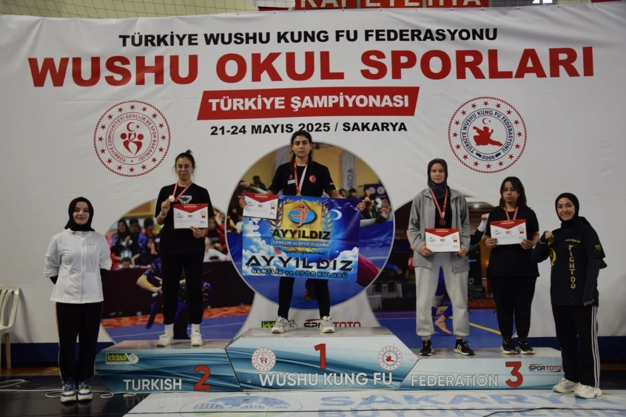Niğdeli Wushu sporcularından Türkiye Şampiyonası’nda üç madalya
