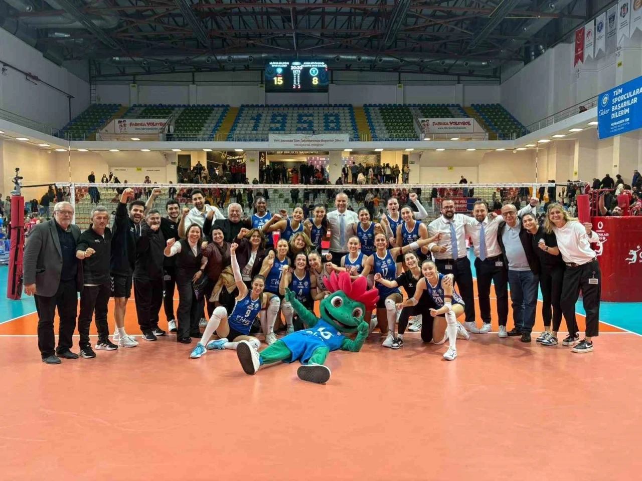 Nilüfer Belediyespor Eker, evinde kazandı
