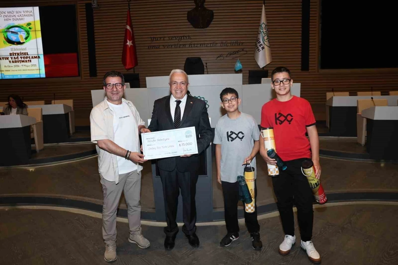 Nilüfer’de öğrenciler çevre için yarıştı
