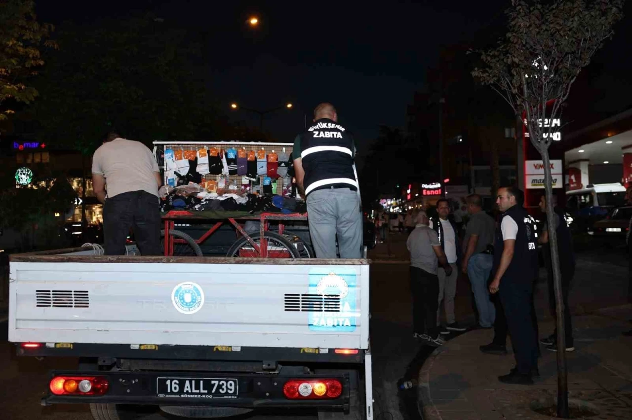 Nilüfer’de seyyar satıcı operasyonu