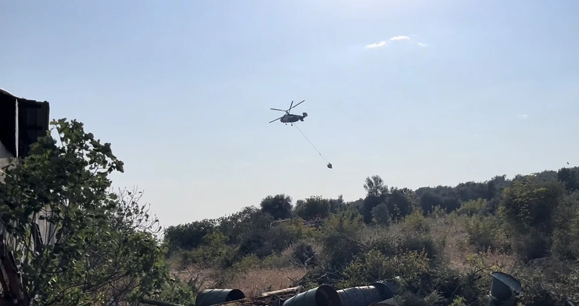 Nilüfer’deki orman yangını kontrol altına alındı
