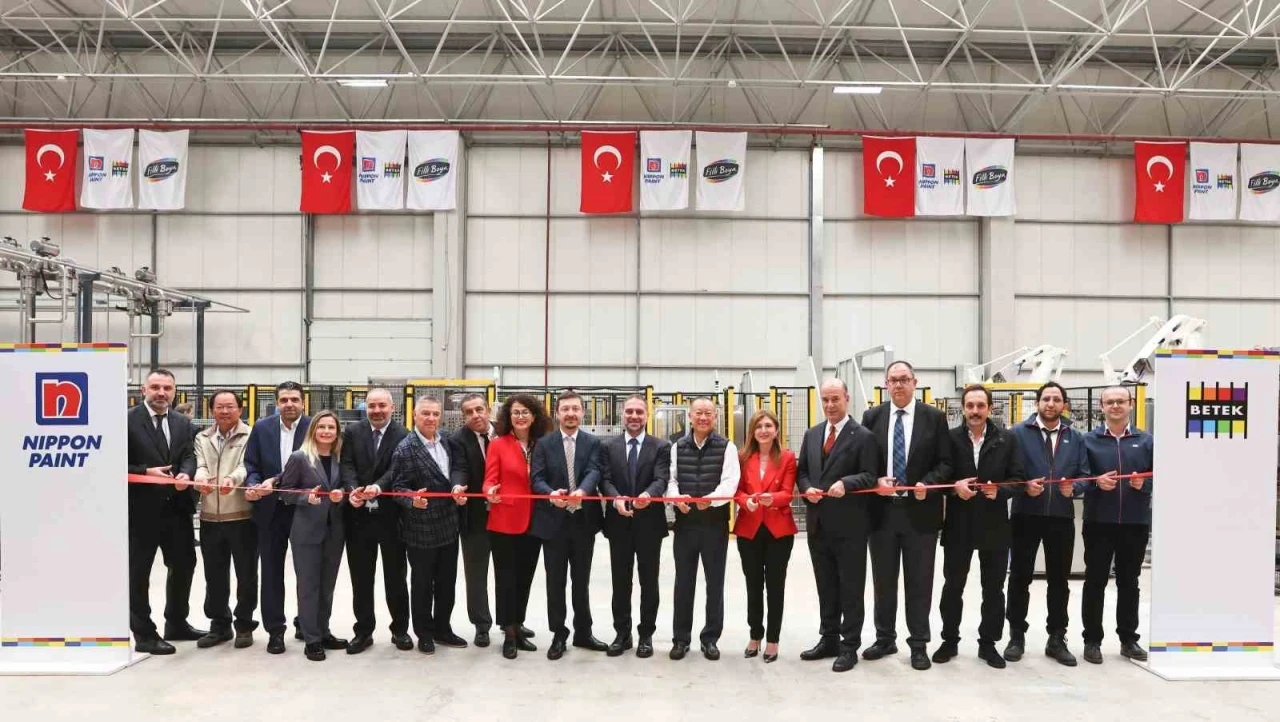 Nippon Paint-Betek yeni su bazlı üretim tesisini devreye aldı
