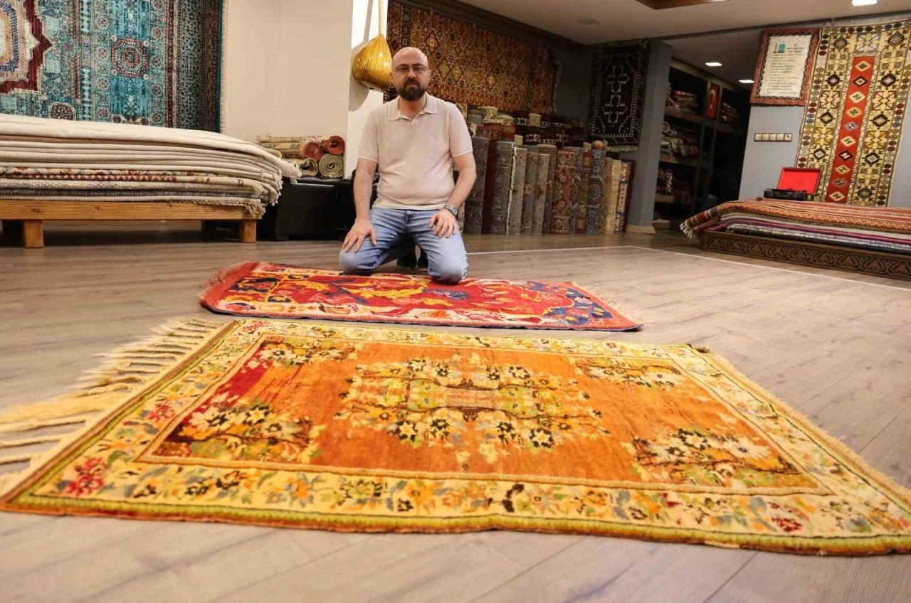 O kadar kıymetli ki, yere serilmiyor
