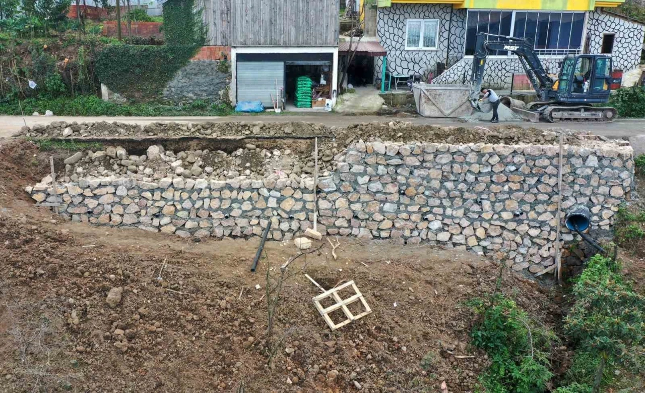 OBB’den Altınordu’da 6,5 yılda 42 bin metreküp taş duvar çalışması
