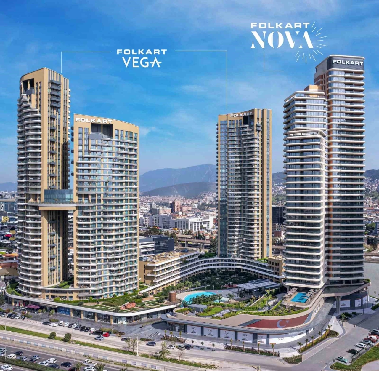 &Ouml;d&uuml;ll&uuml; Folkart Nova&rsquo;da yaşam başladı
