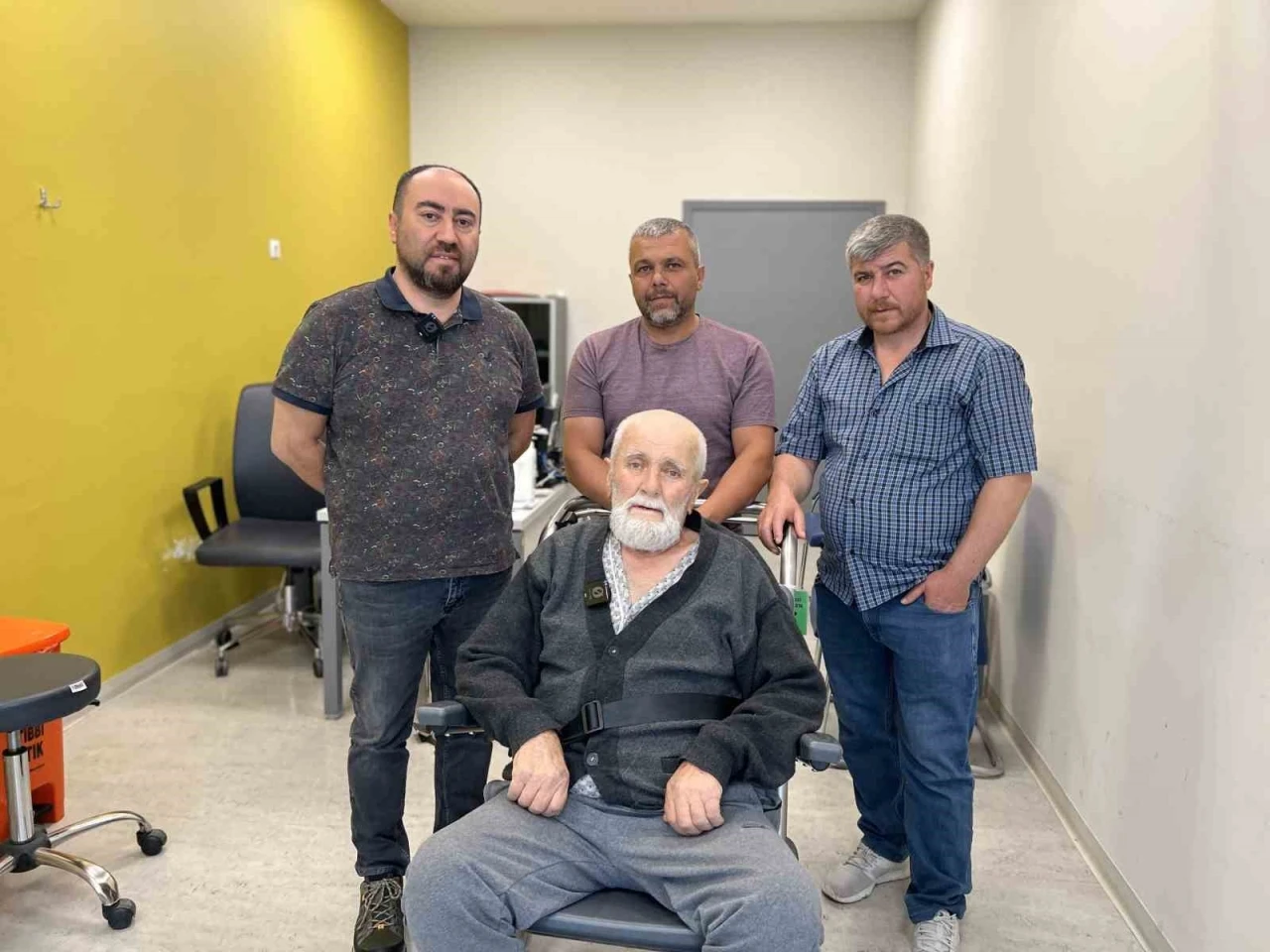 Oğlunun kalp masajı babasına hayat verdi
