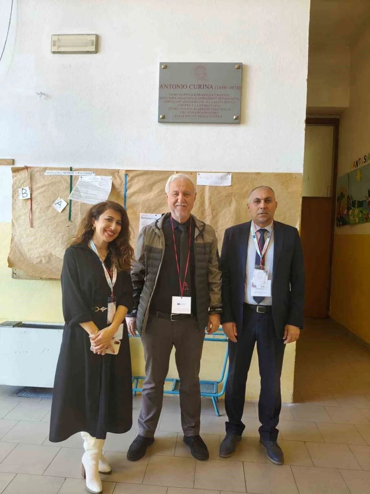 Öğrenci mektupları İtalya’ya ulaştı
