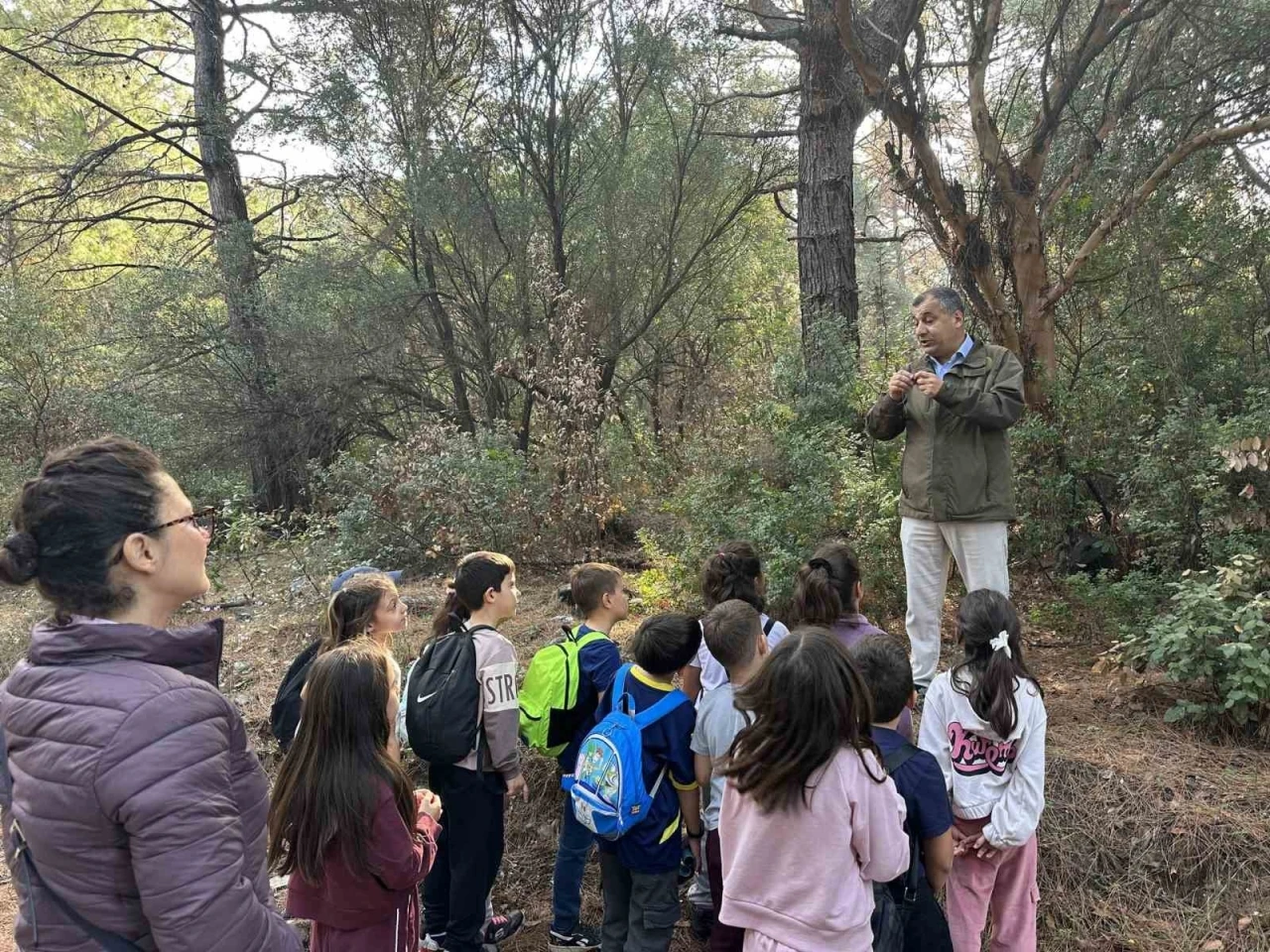 Öğrenciler yaban hayatını yakından tanıdı
