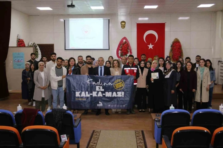 Öğretmen adaylarına ‘kadına yönelik şiddetle mücadele’ semineri verildi
