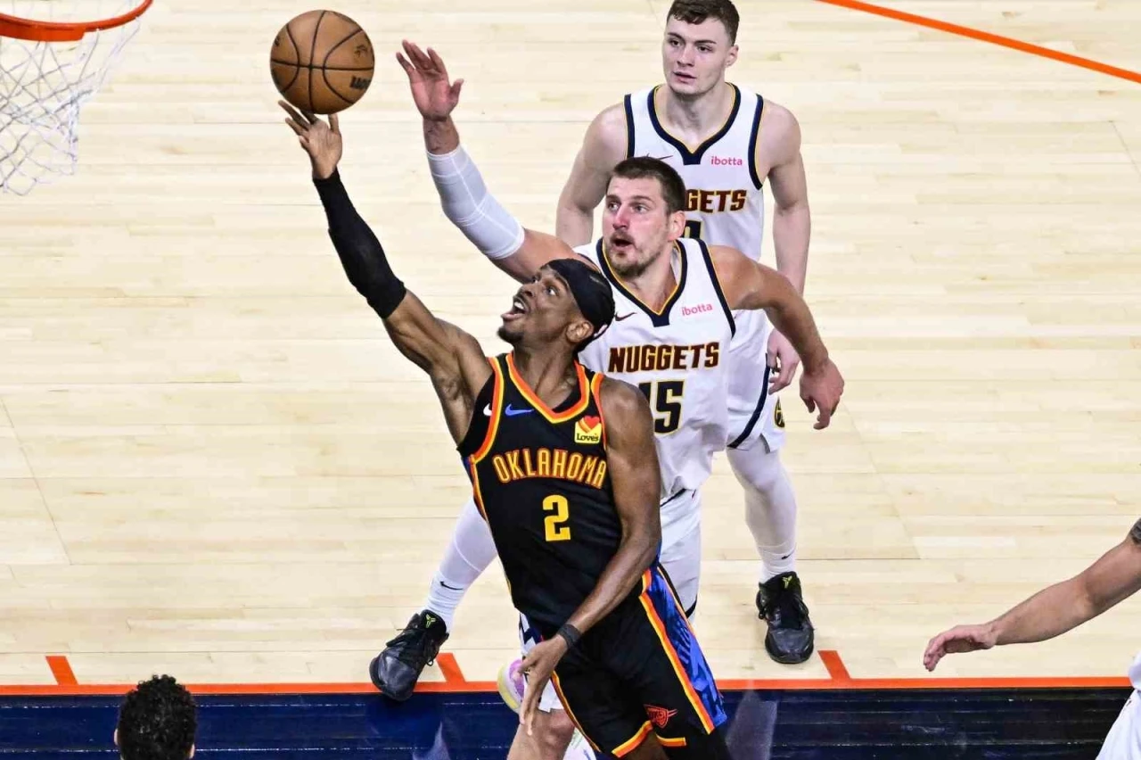 Oklahoma City Thunder, Denver’a 43 sayı fark attı, seriyi eşitledi
