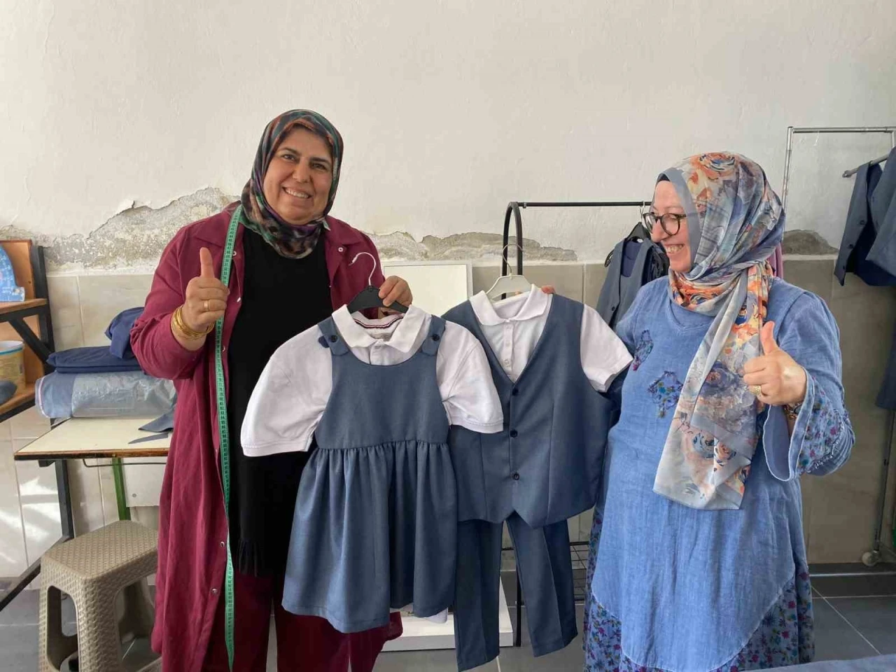 Okul üniforması ücreti derdini sona erdiren proje
