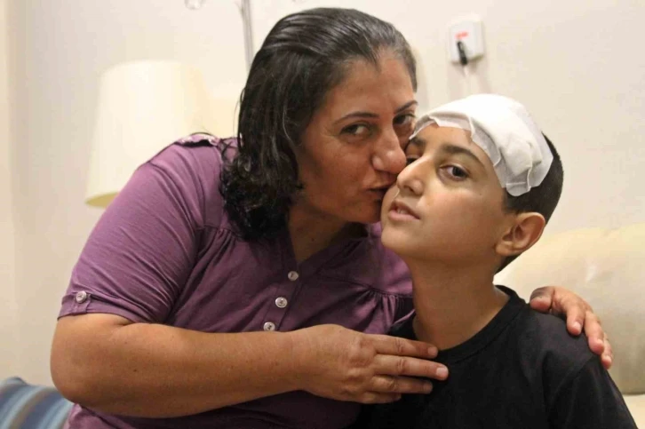 Okula ilk kez bisikletle gitmek istedi, &ouml;l&uuml;mden d&ouml;nd&uuml;
