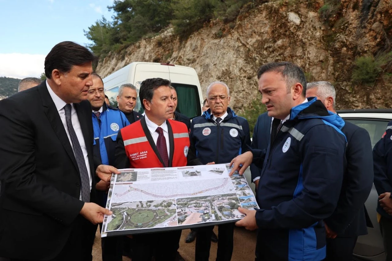 Ölüdeniz Yolu Projesinde Dev Adım