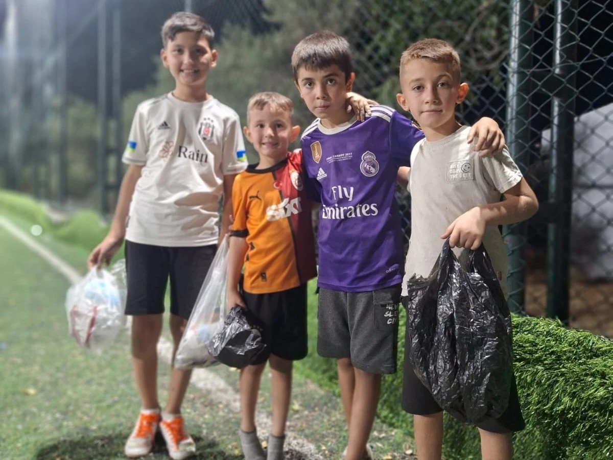 Önce temizlik, sonra maç
