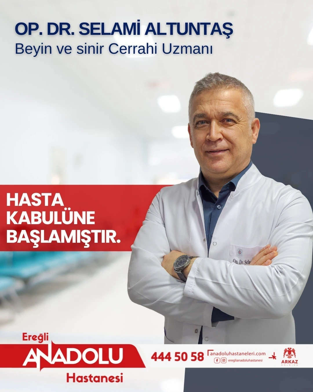 Op. Dr. Selami Altuntaş g&ouml;reve başladı
