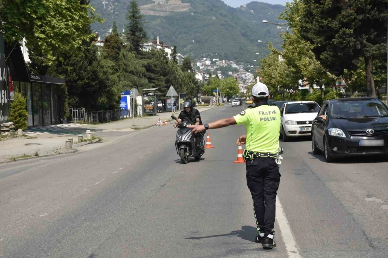 Ordu’da bir haftada 14 binden fazla araç ve sürücüsü denetlendi