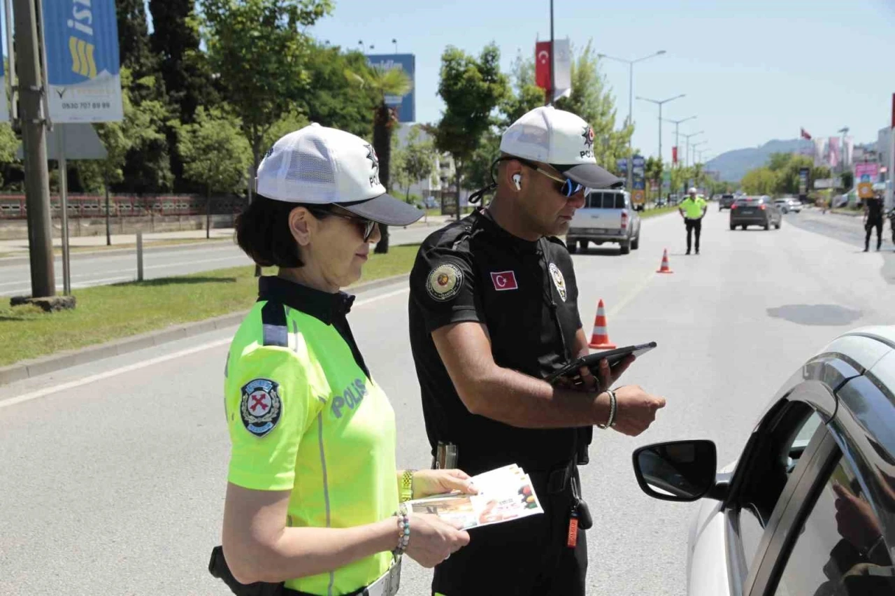 Ordu’da bir haftada 22 binden fazla araç ve sürücüsü denetle