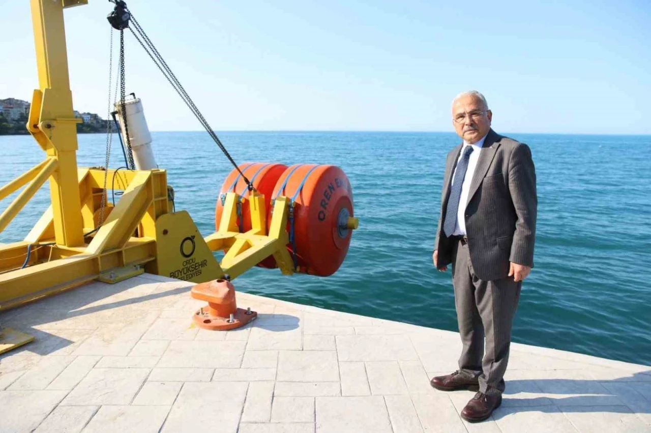 Ordu’da dalgalardan enerji üretiliyor
