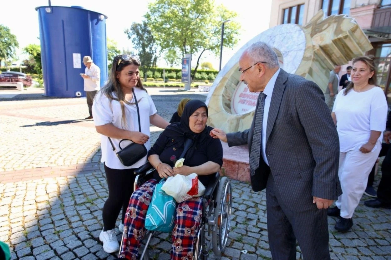 Ordu&rsquo;da &rsquo;Engelsiz Rota&rsquo; uygulaması
