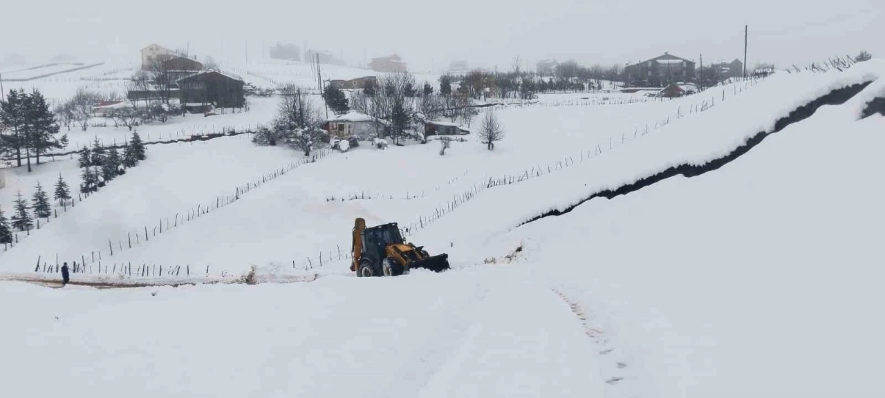 Ordu’da karla mücadele çalışmaları
