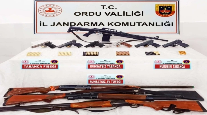 Ordu’da silah kaçakçılığı operasyonunda 1 kişi tutuklandı
