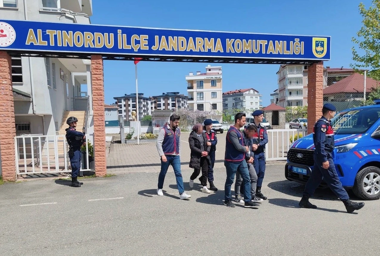 Ordu’da uyuşturucu operasyonunda 2 tutuklama
