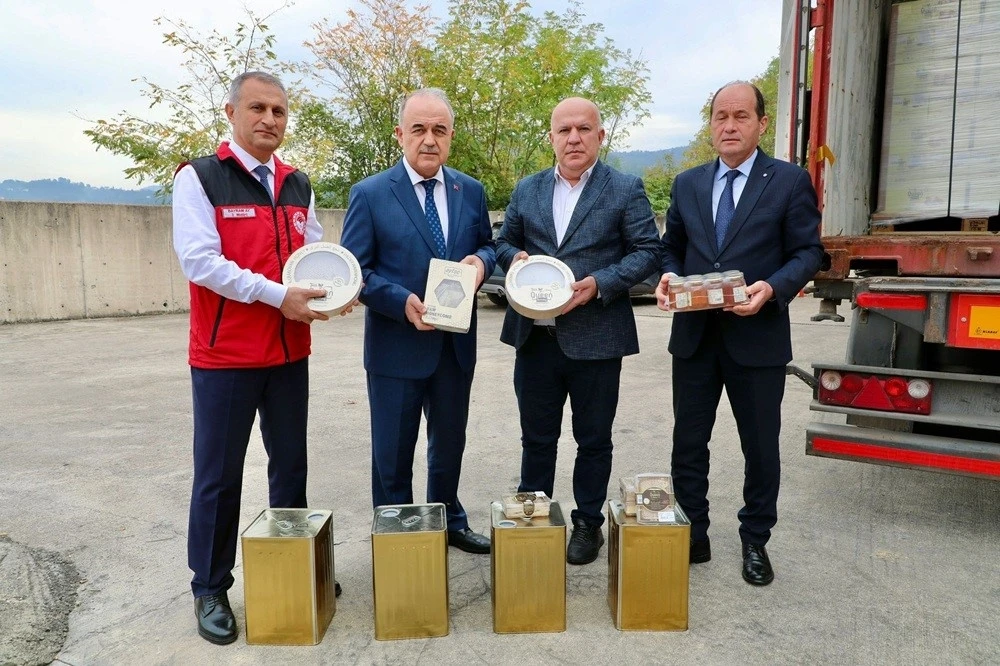 Ordu’dan İngiltere’ye 9 ton bal ihracatı
