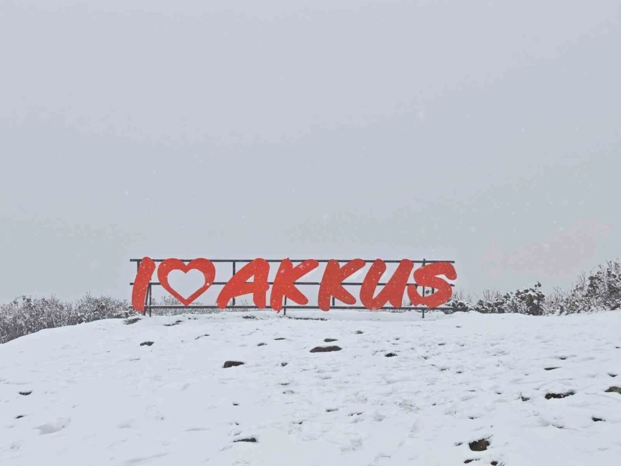 Ordu’nun yükseklerinde kar yağışı
