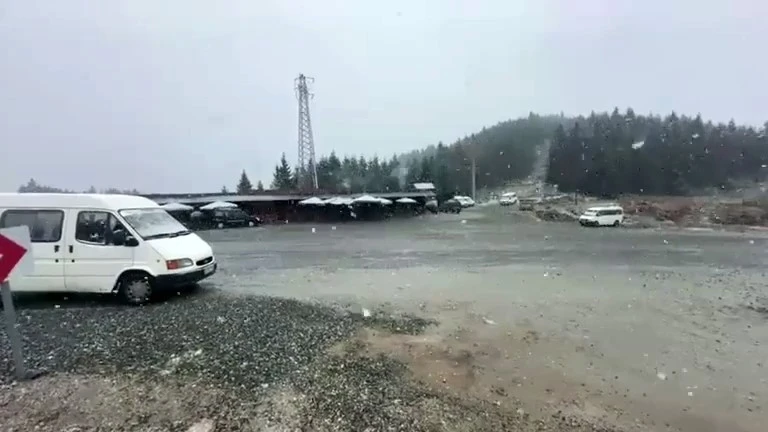Ordu’nun yükseklerine mevsimin ilk karı düştü
