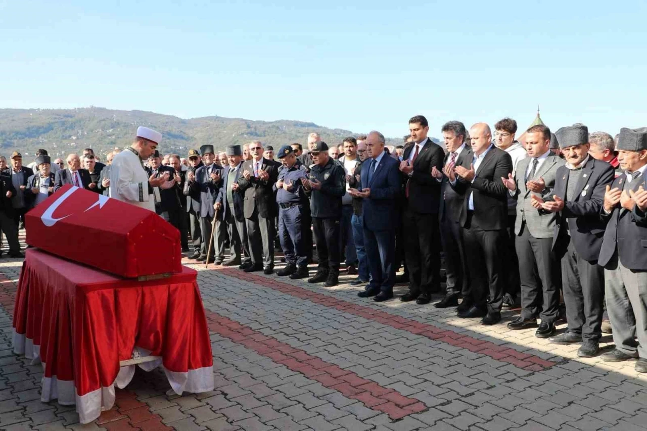 Ordulu Kıbrıs Gazisi, son yolculuğuna uğurlandı
