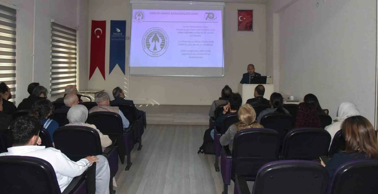 Orman Fakültesi öğrencileri mesleğin duayenleriyle bir araya geliyor

