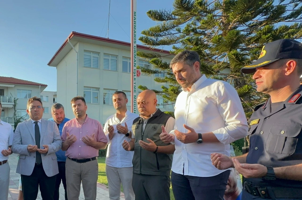 Orman Şehitleri Marmaris’te dualarla anıldı