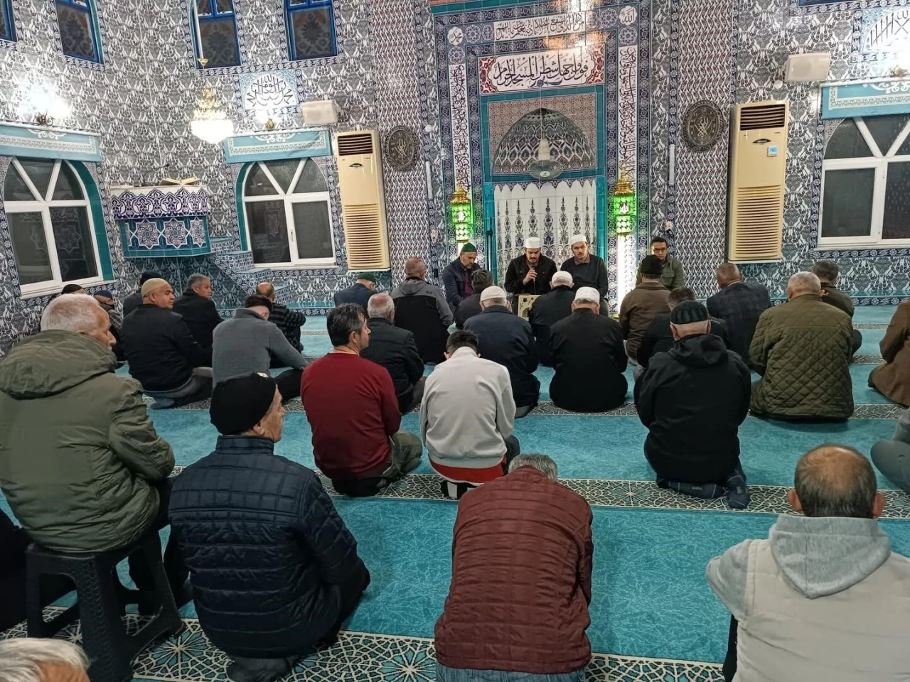 Ortaca&rsquo;da yılın son sabah namazı buluşması Akkuyu Camii&rsquo;nde oldu
