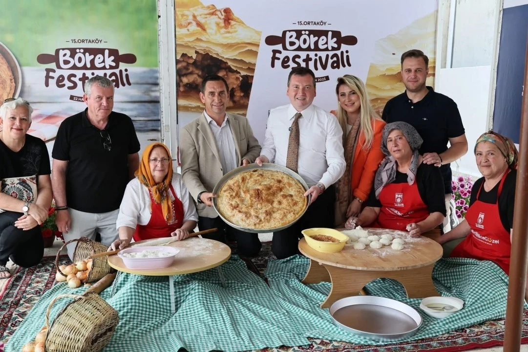 Ortaköy 15. Börek Festivali için geri sayım başladı
