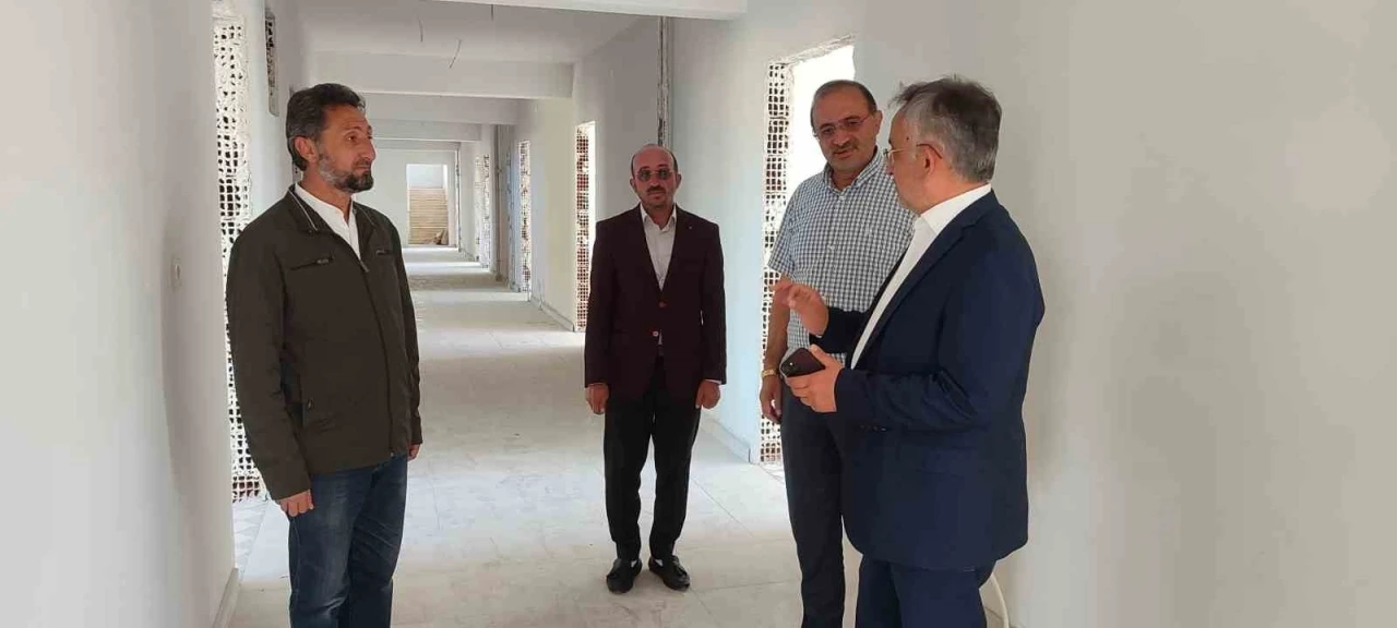 Oruçbeyli Kur’an kursu inşaatı tamamlandı
